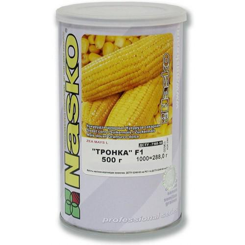 Кукурудза цукрова "Тронка" F1 великі качани + ранній урожай 500 гр
